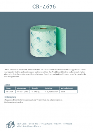 CR-4676 Datenblatt