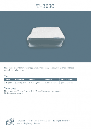 T-3030 Datenblatt